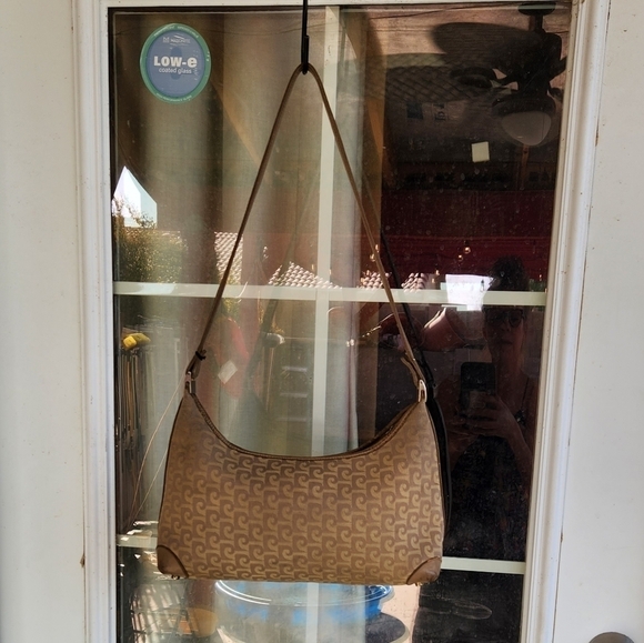 Vintage 70s PIERRE CARDIN‎ Monogram HOBO Shoulder Bag - Picture 10 of 12